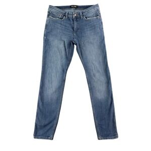 DU/ER Jeans Mens 33x32 Blue Denim Distressed Slim Fit Casual Pants DUER